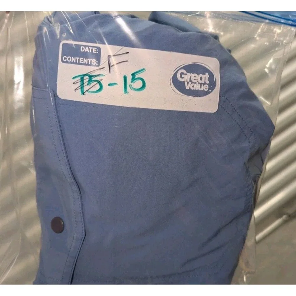 Orvis Men's Size XL Blue Vented Nylon Fishing Long Sleeve Button Front Shirt‎